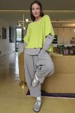 Cooper Needlecord Quirky Cocoon Pant Mocha  /14 =